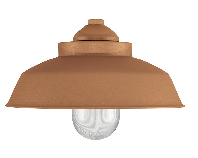 1 Lamp 100w Incandescent, Nanette Reflector, Elongated Prismatic Globe